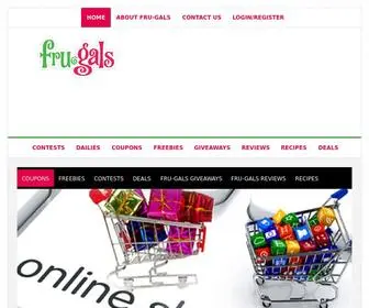 Frugals.ca(Contests, Reviews & More) Screenshot