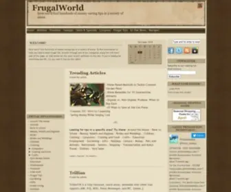 Frugalworld.com(Frugality) Screenshot