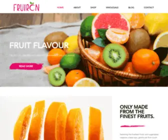 Fruiron.com(Fruit Puree Canada) Screenshot