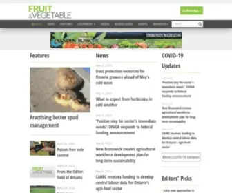 Fruitandveggie.com(Fruit & Vegetable) Screenshot
