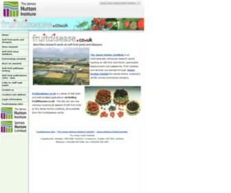 Fruitdisease.co.uk(Raspberry aphids) Screenshot