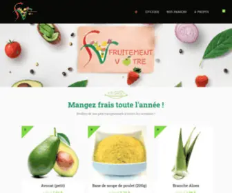 Fruitementvotre.com(Fruitement Votre) Screenshot