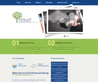 Fruitfg.com.au(Professional Accounting Services) Screenshot