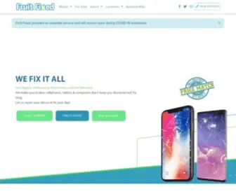 Fruitfixed.com(Web hosting provider) Screenshot
