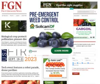 Fruitgrowersnews.com(Fruit Growers News) Screenshot