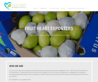 Fruitheart.co.za(Fruit Heart Exporters) Screenshot