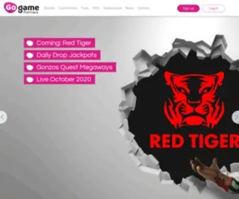 Fruitkingspartners.com(Gogame Partners founded in 2010 is quickly becoming one of the most respected online gaming sites in the industry) Screenshot