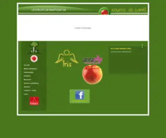 Fruits-DE-Martigny.com(Les Fruits de Martigny) Screenshot