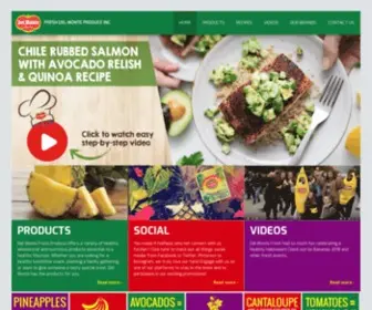 Fruits.com(Fresh Del Monte Fruits) Screenshot