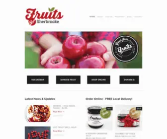 Fruitsofsherbrooke.ca(Fruits of Sherbrooke) Screenshot