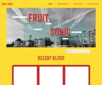 Fruitsonic.com(HOME) Screenshot