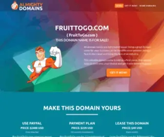 Fruittogo.com(This valuable domain name) Screenshot