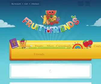 Fruityfriendsbooks.com(Childrens' Book Series) Screenshot