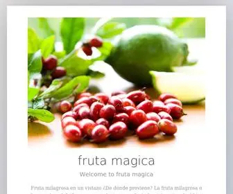 Frutamagica.com(Frutamagica) Screenshot