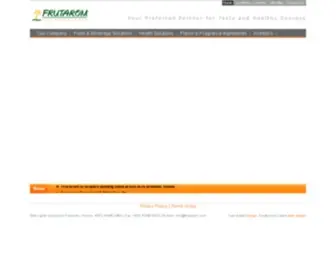 Frutarom.com(International Flavors & Fragrances) Screenshot