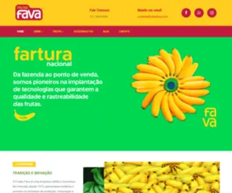 Frutasfava.com(Bananas e outras frutas) Screenshot