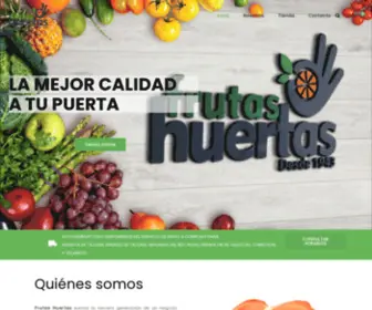 Frutashuertas.com(Frutas & Verduras) Screenshot