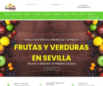 Frutiban.com(Mayorista de frutas y verduras en Sevilla) Screenshot