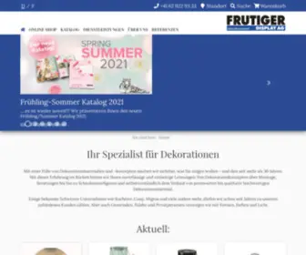 Frutigerdisplay.ch(Frutiger Display AG) Screenshot