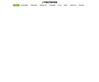 Frutinter.com(Mayorista de frutas y verduras) Screenshot