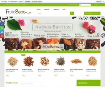 Frutoseco.com(Comprar Frutos secos online por internet) Screenshot