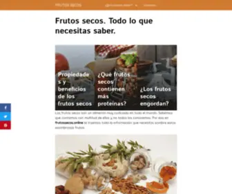 Frutossecos.online(Frutos secos) Screenshot