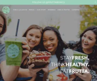 Fruttabowls.com(Frutta Bowls) Screenshot