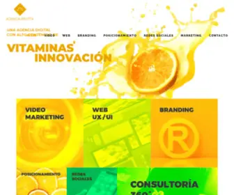 Frutta.cl(Agencia Frutta) Screenshot