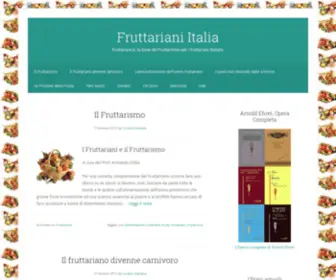 Fruttariani.it(Fruttariani Italia) Screenshot