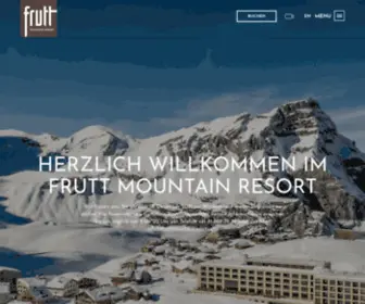 Fruttmountainresort.com(Frutt Mountain Resort) Screenshot