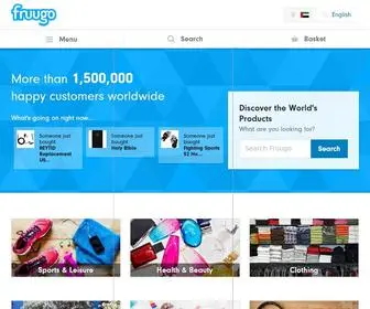 Fruugo.ae(Fruugo an online marketplace with a huge range of products at great prices) Screenshot