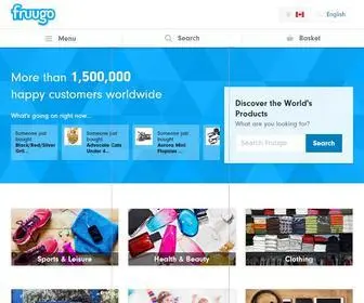 Fruugo.ca(Fruugo an online marketplace with a huge range of products at great prices) Screenshot