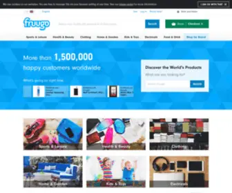 Fruugo.co.uk(Fruugo an online marketplace with a huge range of products at great prices) Screenshot