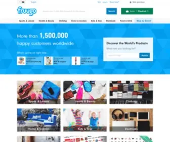 Fruugo.co.za(Fruugo an online marketplace with a huge range of products at great prices) Screenshot