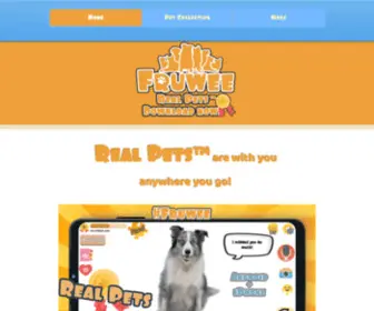 Fruwee.org(Real Pets mobile game) Screenshot