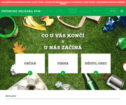 FRydeckaskladka.cz(Domů) Screenshot