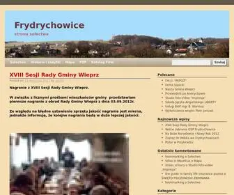 FRYDRYchowice.pl(Frydrychowice blog) Screenshot