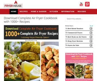 Fryerhouse.com(Best Cooking Appliances Reviews) Screenshot