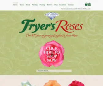 Fryersroses.co.uk(Fryer's Roses) Screenshot