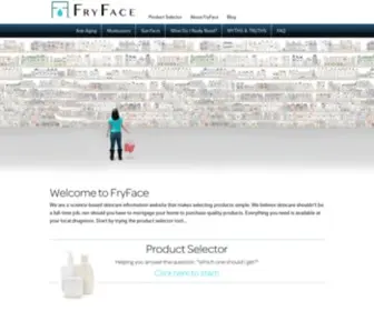 FRyface.com(We are a science) Screenshot