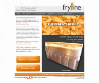 FRyline.co.uk(UK Manufacturers of Fish and Chip Frying Ranges) Screenshot