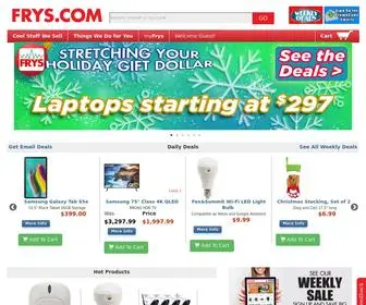 FRYS.com(Fry's Home Electronics) Screenshot