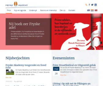 FRYske-Akademy.nl(FRYske Akademy) Screenshot
