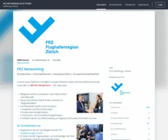 FRZ-Networking.ch(Flughafenregion Zürich) Screenshot