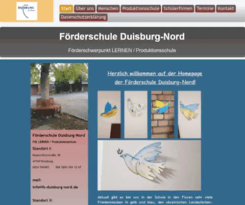 FS-Duisburg-Nord.de(Förderschule Duisburg) Screenshot