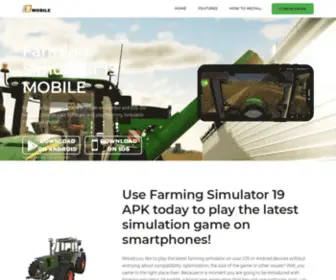 FS19Mobile.com(Farming Simulator 19 mobile) Screenshot