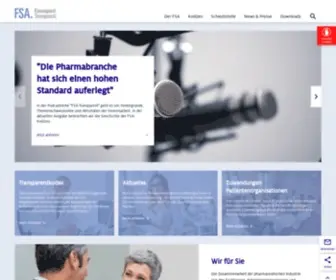 Fsa-Pharma.de(Freiwillige) Screenshot