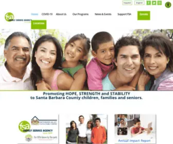 Fsacares.org(Family Service Agency) Screenshot