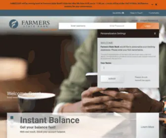 FSB-Online.com(Farmers State Bank (McPherson) Screenshot