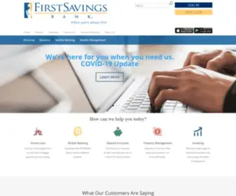 FSbbank.net(Personal, Business and Online Banking) Screenshot